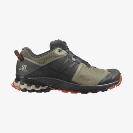 Scarpe Trail Running Salomon XA WILD Uomo Verde Oliva/Nere IT 1-T50